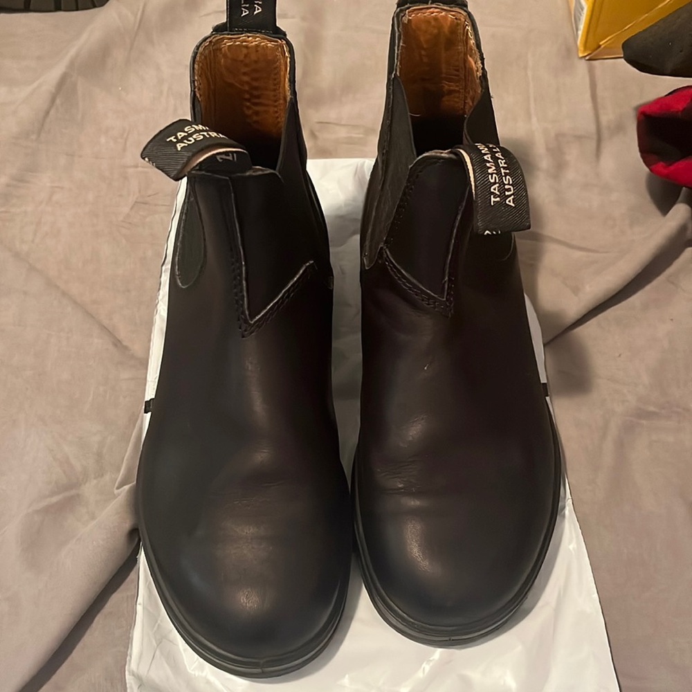 Blundstone 550 black leather
